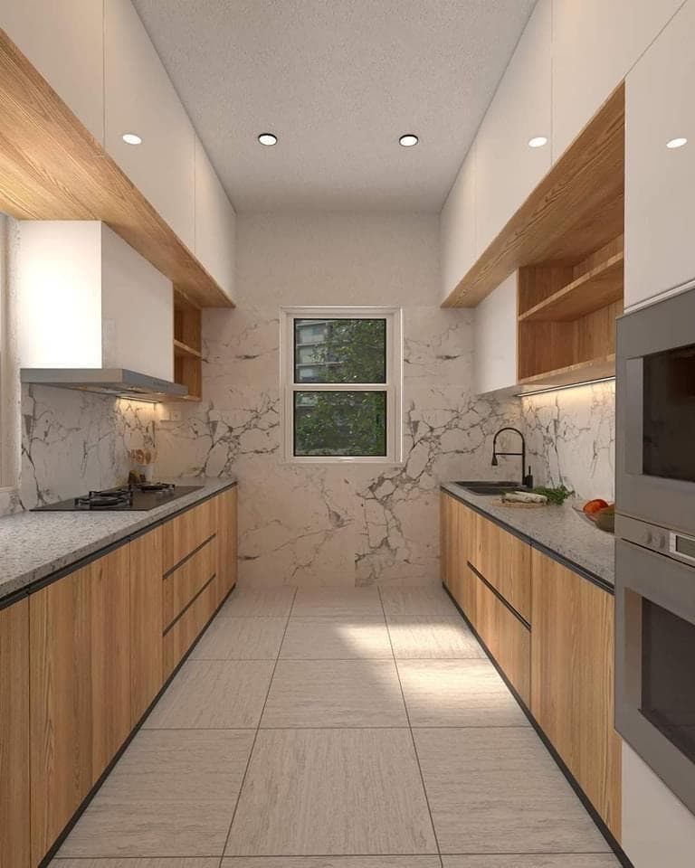 Galley Style Kitchen