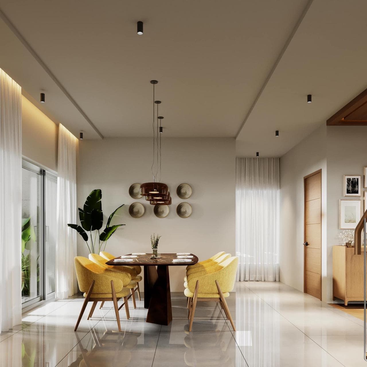 Corridor Style Dining