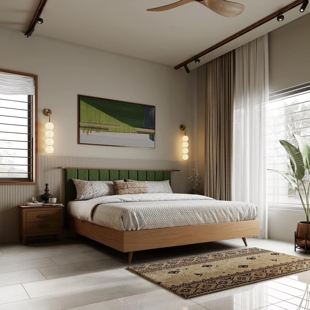 Minimal Master Bedroom